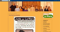 Desktop Screenshot of juntsperlariera.blogspot.com