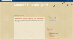 Desktop Screenshot of mumtazhussainqadrivideos.blogspot.com