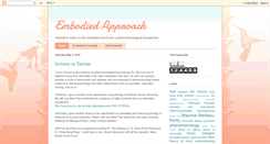 Desktop Screenshot of embodiedknowledge.blogspot.com