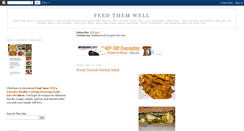 Desktop Screenshot of feedthemwell.blogspot.com