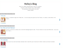 Tablet Screenshot of holleybarnhartsblog.blogspot.com