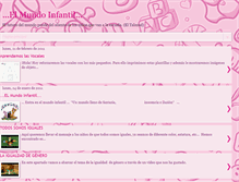 Tablet Screenshot of elmundoinfantil-saray.blogspot.com