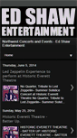 Mobile Screenshot of edshawentertainment.blogspot.com