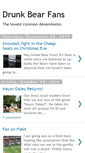Mobile Screenshot of drunkbearfans.blogspot.com
