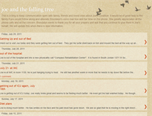 Tablet Screenshot of joeandfallingtree.blogspot.com