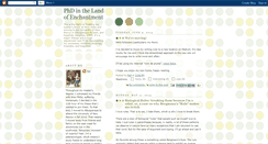 Desktop Screenshot of phd-beginning2end.blogspot.com