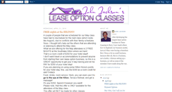 Desktop Screenshot of leaseoptionclasses.blogspot.com