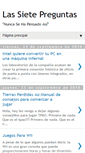 Mobile Screenshot of lassietepreguntas.blogspot.com