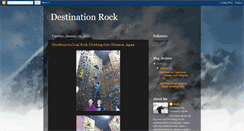 Desktop Screenshot of destinationrock1.blogspot.com