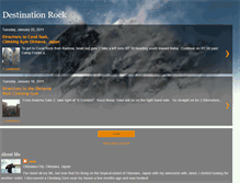 Tablet Screenshot of destinationrock1.blogspot.com