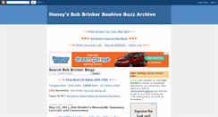 Desktop Screenshot of honeysbobbrinkerbeehivebuzz2.blogspot.com
