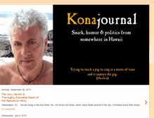 Tablet Screenshot of konajournal.blogspot.com