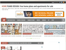 Tablet Screenshot of homeplansdesign.blogspot.com