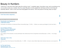 Tablet Screenshot of chris-beautyinnumbers.blogspot.com