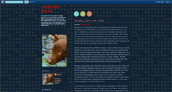 Desktop Screenshot of livingwcocoa.blogspot.com