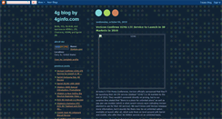 Desktop Screenshot of 4g-info.blogspot.com