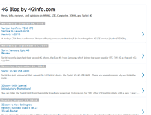 Tablet Screenshot of 4g-info.blogspot.com