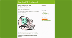 Desktop Screenshot of learn-web-dev-11.blogspot.com