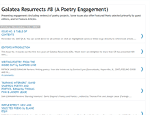 Tablet Screenshot of galatearesurrection8.blogspot.com