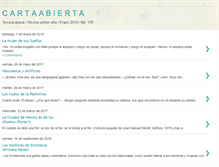 Tablet Screenshot of cartaabierta-coltrane.blogspot.com