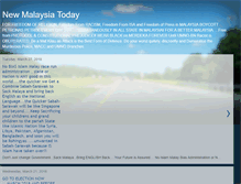 Tablet Screenshot of bumi-non-malay-malaysia.blogspot.com