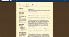 Desktop Screenshot of businessheroes.blogspot.com