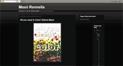 Desktop Screenshot of maxorennella.blogspot.com