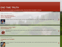 Tablet Screenshot of endtimetruth11thhour.blogspot.com