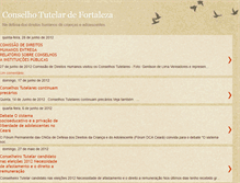 Tablet Screenshot of conselhotutelardefortaleza.blogspot.com