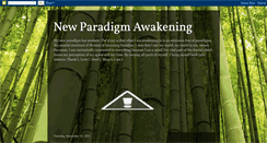 Desktop Screenshot of newparadigmawakening.blogspot.com