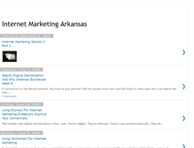 Tablet Screenshot of internetmarketingarkansas.blogspot.com