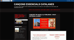 Desktop Screenshot of essencialscatalanes.blogspot.com