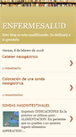 Mobile Screenshot of enfermesalud.blogspot.com