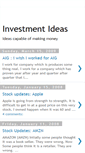 Mobile Screenshot of istockinvest.blogspot.com