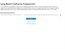 Tablet Screenshot of longbeachfrequencies.blogspot.com