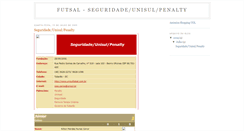 Desktop Screenshot of futsal-unisul.blogspot.com
