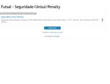 Tablet Screenshot of futsal-unisul.blogspot.com