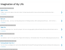 Tablet Screenshot of imaginationofmylife.blogspot.com