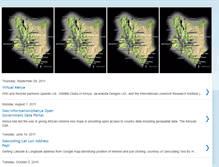 Tablet Screenshot of gis-info-kenya.blogspot.com