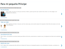 Tablet Screenshot of paramipequeoprincipe.blogspot.com