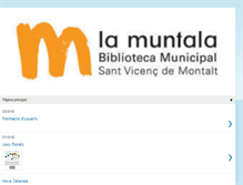 Tablet Screenshot of bibliolamuntala.blogspot.com