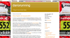 Desktop Screenshot of dariorunning.blogspot.com