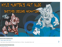 Tablet Screenshot of kyle-hunter.blogspot.com