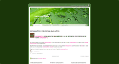 Desktop Screenshot of comunactivo--comunactivo.blogspot.com