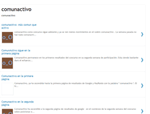 Tablet Screenshot of comunactivo--comunactivo.blogspot.com