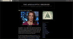 Desktop Screenshot of apocalypseanydaynow.blogspot.com