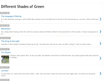 Tablet Screenshot of differentshadesofgreen.blogspot.com