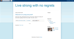 Desktop Screenshot of lindalivinstrong.blogspot.com