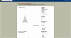 Desktop Screenshot of designersplayground.blogspot.com