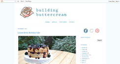 Desktop Screenshot of buildingbuttercream.blogspot.com